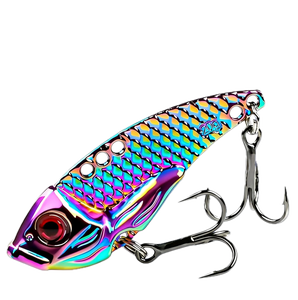 Cuillère électroplaquée écaille de dragon, leurre pour la pêche en eau douce au bar et au poisson mandarin en eau sauvage et en eau profonde - Product Image 1