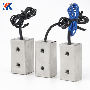 12V 24V DC giữ Loại Tùy chỉnh mạnh mẽ hình chữ nhật nâng nam châm điện 4kg Tải công suất 40N thu hút lực lượng Trung Quốc - Product Image 4