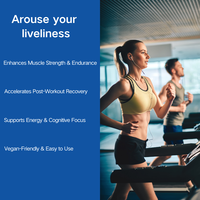 Complément sportif OEM pour améliorer la force et l'endurance musculaire : Capsules de créatine monohydrate, Capsules pour la musculation