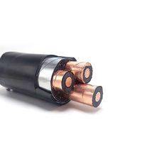 6kV 11kV 15kV Mittelspannungskabel MV 3x50 70 95 120 150 185 240mm Kupfer/XLPE/PVC/STA/PVC Direktverlegbares Stromkabel