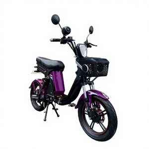 Popolare <span class=keywords><strong>Bicicletta</strong></span> Elettrica da 18 Pollici, Scooter Elettrico 350W 25KM/h 12Ah/15Ah/17.5Ah/20Ah con Motore Posteriore 48V, Bici Elettrica Economica - Product Image 2