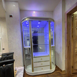 High Quality Eco-Friendly <strong>Wood</strong> Modern Large Capacity Durable Factory-Made Guangdong Made Home Bar Beverage <strong>Cabinet</strong> <strong>Living</strong> <strong>Room</strong> - Product Image 4
