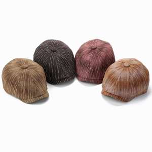 Gorro Octogonal Unisex a Cuadros, 100% Algodón Transpirable, Gorra de Moda Británica, Boina Casual, Estilo Newsboy, Tendencia para las Cuatro Estaciones - Product Image 5