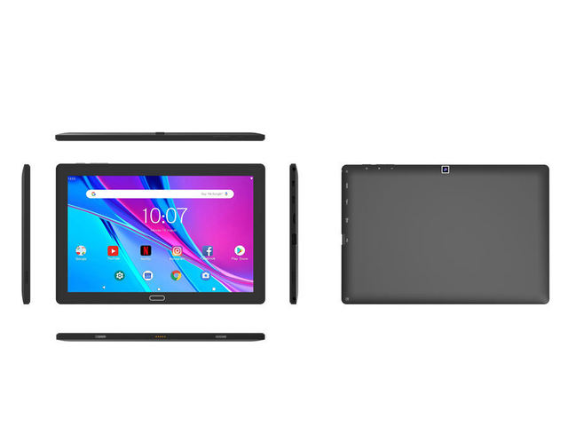 2 in 1 Tablet with Keyboard Case Mouse Stylus Film Tablets Computer PC with 2GB RAM 32GB ROM Storage Tablet Pc with USB a