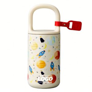 Tasse isotherme en acier inoxydable 316 avec poignée et logo personnalisé - Haute qualité, Mug portable pour le bureau et l'extérieur - Product Image 1