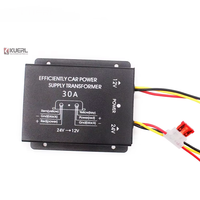 Convertisseur automobile abaisseur de tension, transformateur de puissance 30 A 24 V vers 12 V, adaptateur de tension électrique, convertisseur DC
