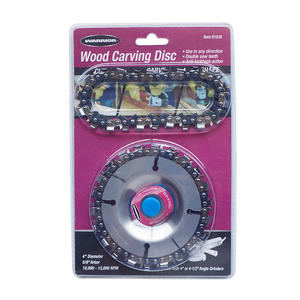 Disque de chaîne pour meuleuse d'angle de 4 pouces/5 pouces pour le travail du bois, pour les lames de scie à rainurer et la coupe du bois, catégorie de produits : disques de ponçage - Product Image 3