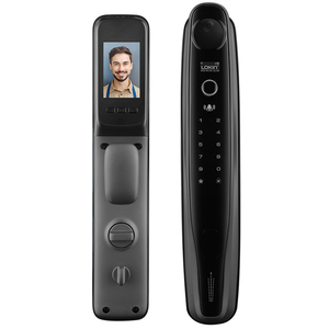 Kak — serrure de porte intelligente à empreintes digitales, avec reconnaissance faciale, caméra, vision de porte intégrée - Product Image 5