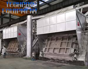 Four à induction 30T personnalisable Combustion régénérative alimentée au gaz naturel pour la fusion de ferraille d'aluminium - Product Image 4