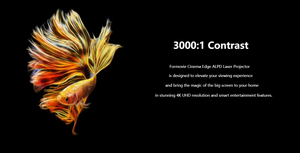 Formovie Projecteur Cinéma Edge UST <span class=keywords><strong>4K</strong></span> UHD Laser TV UST <span class=keywords><strong>Fengmi</strong></span> Projecteur à focale ultra courte DLP 3D <span class=keywords><strong>4K</strong></span> Home Cinéma Smart Proyector - Product Image 3