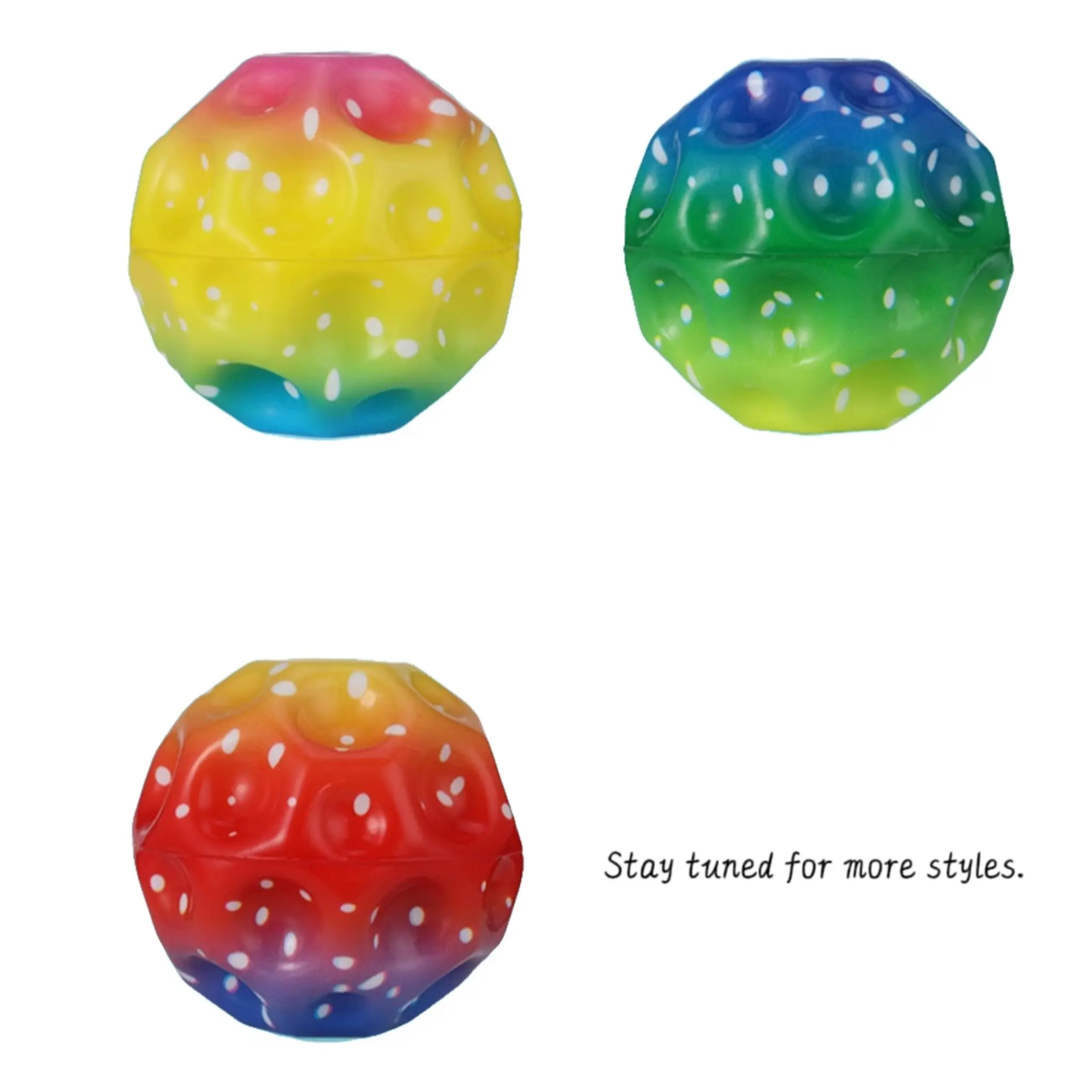 كرة الدبابيس اليدوية ذات التصميم الجديد 66 مم ذات قبضة ثقب-ثقب من الجلد الصناعي ومضادة للجاذبية كرة بيضاوية خفيفة وناعمة للأطفال