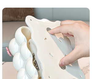 Nouveau style haut de gamme créatif usage domestique boîte à mouchoirs pour salle de bain salon bureau boîte à serviettes boîte à mouchoirs <span class=keywords><strong>en</strong></span> <span class=keywords><strong>plastique</strong></span> - Product Image 5