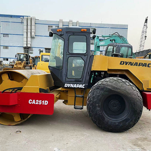 Rodillo de carretera usado Dynapac CA251D de rendimiento de venta Popular para funciones potentes de construcción con componentes principales - Product Image 5