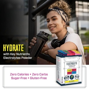 Polvere Multivitaminica Energetica e Idratante <span class=keywords><strong>in</strong></span> Bustine, Confezione Assortita, Mix per Bevanda Elettrolitica Quotidiana con Estratti Vegetali - Product Image 4