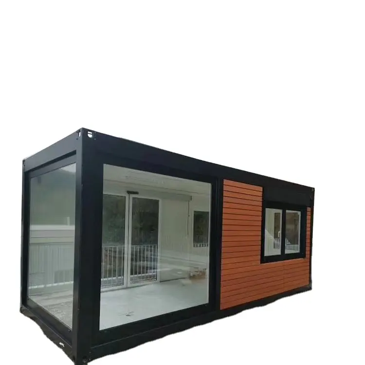 Flatpack container motel hotel rooms prefab lodge guesthouse building architecture in united arab emirates