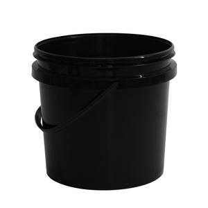 Seau en plastique PP rond de 5 L, écologique, recyclable, avec couvercle et poignée, pour l'emballage de peinture - Product Image 2