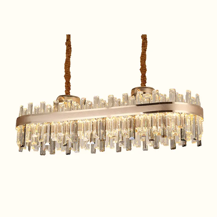 Wholesale Hotel Decorate Gold Big Pendant Ceiling Home Modern Luxury Crystal Chandelier Hanging Light