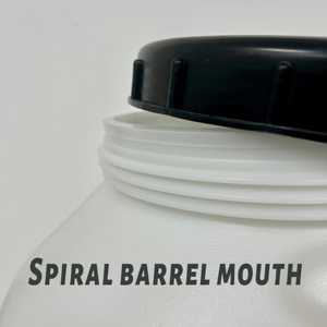 Fût/Baril Rond en Plastique XUDING FL-08 25L 50L avec Couvercle de Sécurité, Durable pour le Stockage et le <span class=keywords><strong>Transport</strong></span>, Idéal pour la Vinification et l'Utilisation Industrielle - Product Image 5