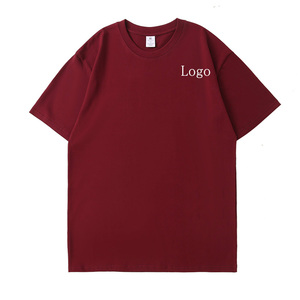 T-shirts personnalisés pour hommes, t-shirt uni surdimensionné, logo personnalisé de haute qualité, t-shirt grande taille décontracté - Product Image 3