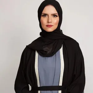 Diskon besar gaun Muslim Abaya DI Dubai pakaian Islami untuk wanita Muslim Abaya Cina pabrikan