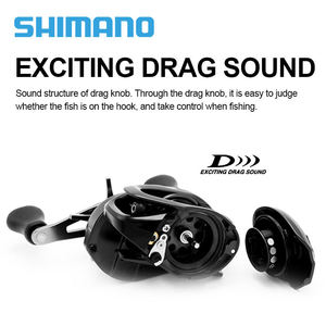 Shiman <span class=keywords><strong>CURADO</strong></span> BFS Baitcasting moulinets de pêche 8.2 rapport de vitesse bobine en métal eau salée profil bas Baitcast moulinets de pêche - Product Image 5