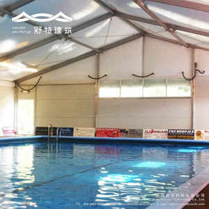 Auvent extérieur personnalisable résistant et imperméable, tente pour événements sportifs de stade, <span class=keywords><strong>terrain</strong></span>, <span class=keywords><strong>padel</strong></span> et piscine - Product Image 2