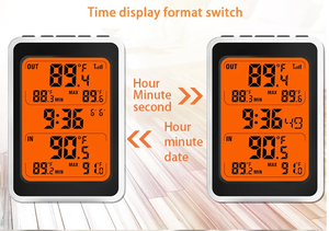 売れ筋冷蔵庫 ワイヤレスデジタルスマート冷蔵庫・冷凍庫 温度計アラート機能付き 温度計 ワイヤレスセンサー1個付き - Product Image 4