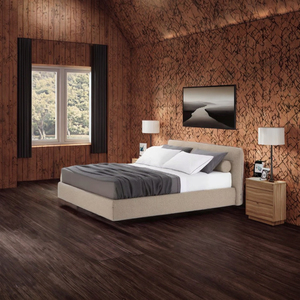 Miwo Möbel Modernes Einfaches Nordisches Gestepptes Komfortables Graues Leinen-Kiefernholz-Sperrholz-Panel Maßgefertigtes Kingsize-Bett für Jungen und Kinder - Product Image 3