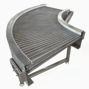 خط إنتاج فرز الأغذية بناقل حزامي شبكي صغير، آلة نقل وتنظيف الفواكه والخضروات - Product Image 2