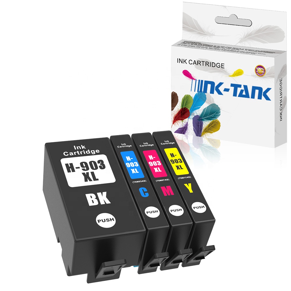 INK-TANK 903 907 XL 903XL 907XL премиум цвета совместимый картридж с чернилами для HP903XL для струйного принтера HP Officejet Pro 6960 6970 6950 принтер