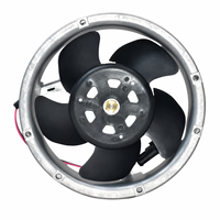Ventilateur axial industriel d'extraction et de refroidissement Original Nidec DC24V 1.8A EC AC 12V 48V 17251 à double roulement à billes D1751S24B6CZ-16