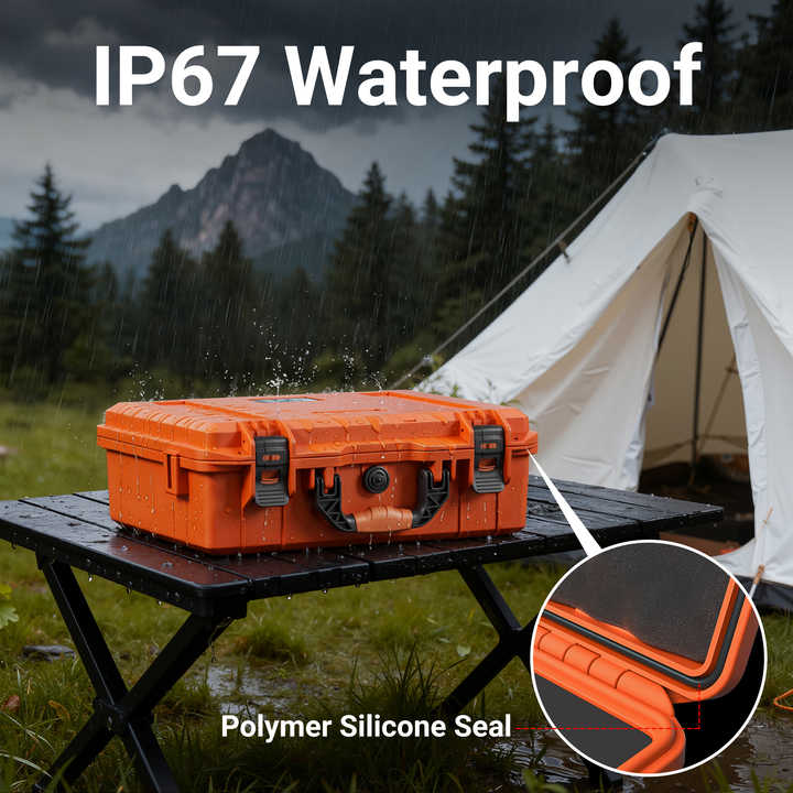 Starlink Mini Hard Shell Case Orange Waterproof Protective Carrying Box ...