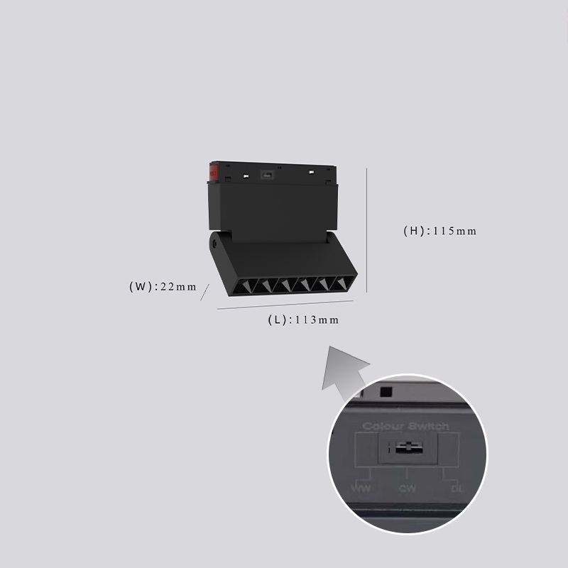 6W-Folding grille light
