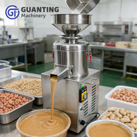 Machine commerciale pour la fabrication de beurre de noix |   Moulin colloïdal pour pâte d'arachide, pâte de sésame et tahini