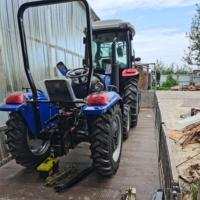 Mini tracteur agricole CE EPA 4x4, moteur diesel 4 cylindres 50 CV avec boîte de vitesses et pompe
