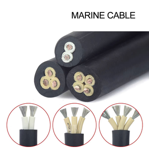 Câble d'alimentation marin en cuivre étamé CEFR, isolation EPR, <span class=keywords><strong>gaine</strong></span> CPE, flexible, indice de protection IP68, 0,6/1 kV, pour utilisation embarquée, navire, bateau - Product Image 3