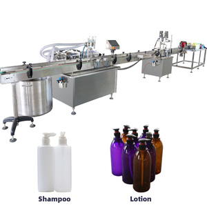 <strong>Vaselin</strong> <strong>Cocoa</strong> Butter Body Lotion Pump Bottle Thick Cream Smart Package Machinery Filling Capping Labeling Package Machine - Product Image 2