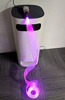 Source de lumière professionnelle 6W pour la fabrication avec filet lumineux de pêche personnalisé de 8 m, étanche, pour Noël en extérieur
