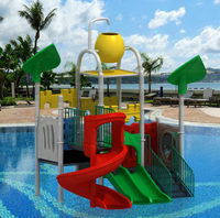 Das Neueste Patentierte Design Maßgefertigte Schwimmbad-Außenwasserrutsche für Kinder, Wasserpark-Vergnügungspark-Ausrüstung