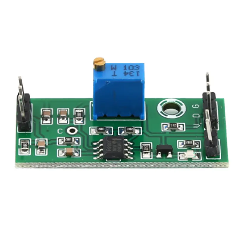 LM393 Modul Pembanding Voltase, Modul Voltase Tinggi dengan Indikator LED