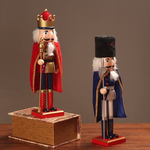 Handmade 38cm 15 Inch Wooden Ornament <b>Nutcracker</b> or <b>Christmas</b> Gifts and Decorations - Product Image 3