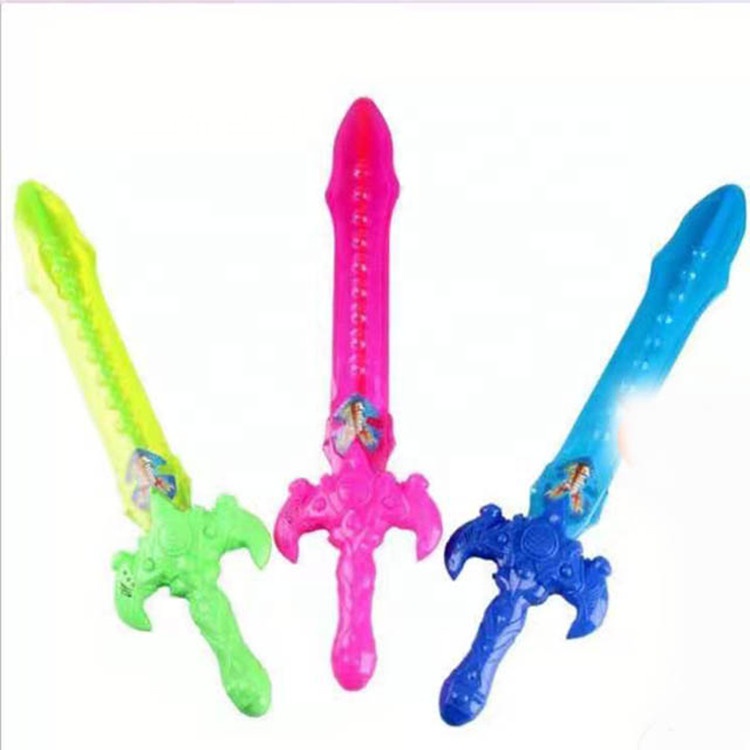 Glowing swords glowing children's toys have sounds and flashes