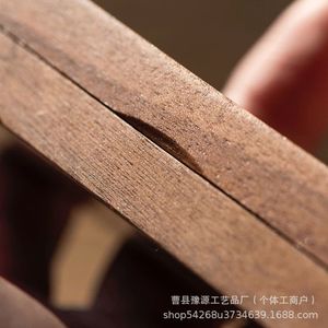 Black Walnut Wood Fountain <b>Pen</b> Case Solid Wood Engraved Logo Stationery <b>Box</b> Custom Made For General Packaging - Product Image 2