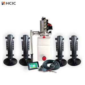 Nuevo cilindro de nivelación hidráulica de doble acción de 2 etapas para autocaravana caravana sello de pistón de construcción de acero para construcción - Product Image 6