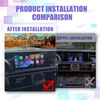 Radio para Auto de 10.25 Pulgadas para Lexus IS 200 250 300 350 200T 300H RC 2013-2020, Android 12, Navegación GPS, Reproductor Multimedia Estéreo de DVD