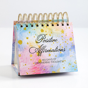 Personalizzato calendario da tavolo perpetuo con citazioni motivazionali per la stampa di <span class=keywords><strong>calendari</strong></span> giornalieri scrivania decorazione da ufficio per le <span class=keywords><strong>donne</strong></span> - Product Image 1