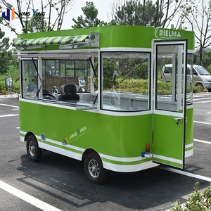 Nuevo tipo de remolque de comida callejera para la venta de <span class=keywords><strong>furgoneta</strong></span> de café, carrito de catering, hamburguesas, patatas fritas, helado, barbacoa, autobús, camión de comida móvil - Product Image 6