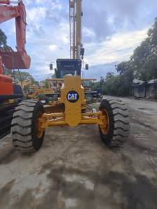 Expédition rapide, niveleuse à roues Caterpillar 140H/140G/140K d'occasion, machine de construction, exploitation minière, travaux de terrassement, moteur, pompe testés et inspectés - Product Image 4