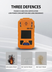เครื่องตรวจจับก๊าซ H2S ป้องกันการระเบิด DUOTESI, ตรวจจับก๊าซได้มากกว่า 500 ชนิด, ความแม่นยำสูง อายุการใช้งานยาวนาน, แบตเตอรี่ลิเธียม, สำหรับความปลอดภัยทางเรือ/เหมือง/เคมีภัณฑ์ - Product Image 3