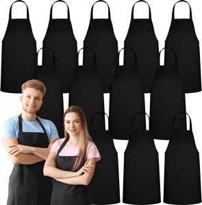 Delantales Promocionales Económicos al por Mayor con Correa Ajustable para el Cuello, para Regalos en Ferias Comerciales, Delantales Personalizados para Camareros de Restaurantes - Product Image 3